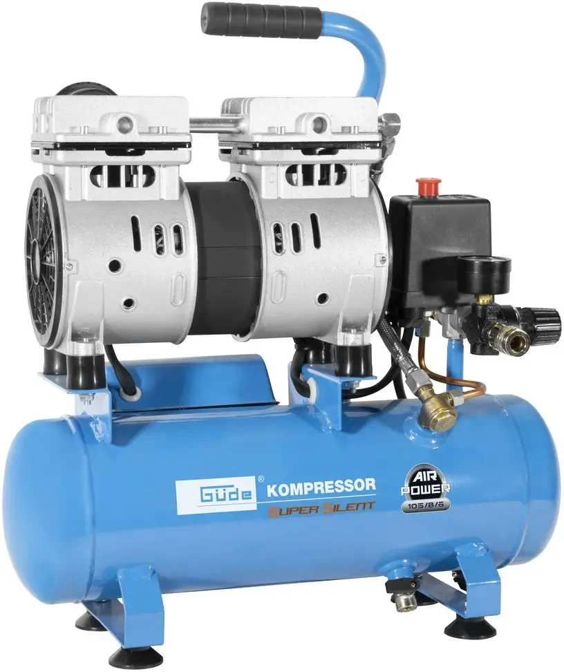 Sprężarka kompresor bezolejowy Gude Airpower 105/8/6 SILENT