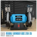 Szlifierka dwutarczowa Gude GDS 200-35