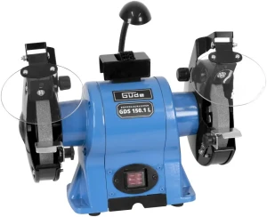 Szlifierka dwutarczowa z lampką Gude GDS 150.1 L