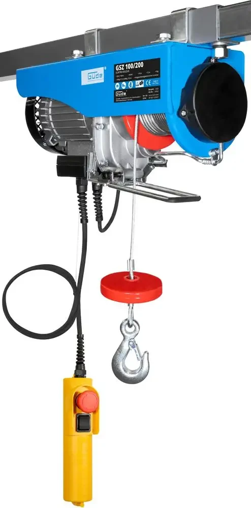 Elektryczny wciągnik linowy wciągarka linowa Gude GSZ 100/200