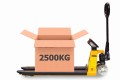 P2500W Wózek paletowy paleciak z wagą o udźwigu 2,5t