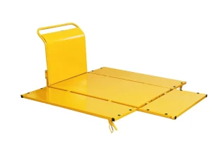 Platforma płaska ze składanym przedłużeniem do wozidła Gude GRD 500/R