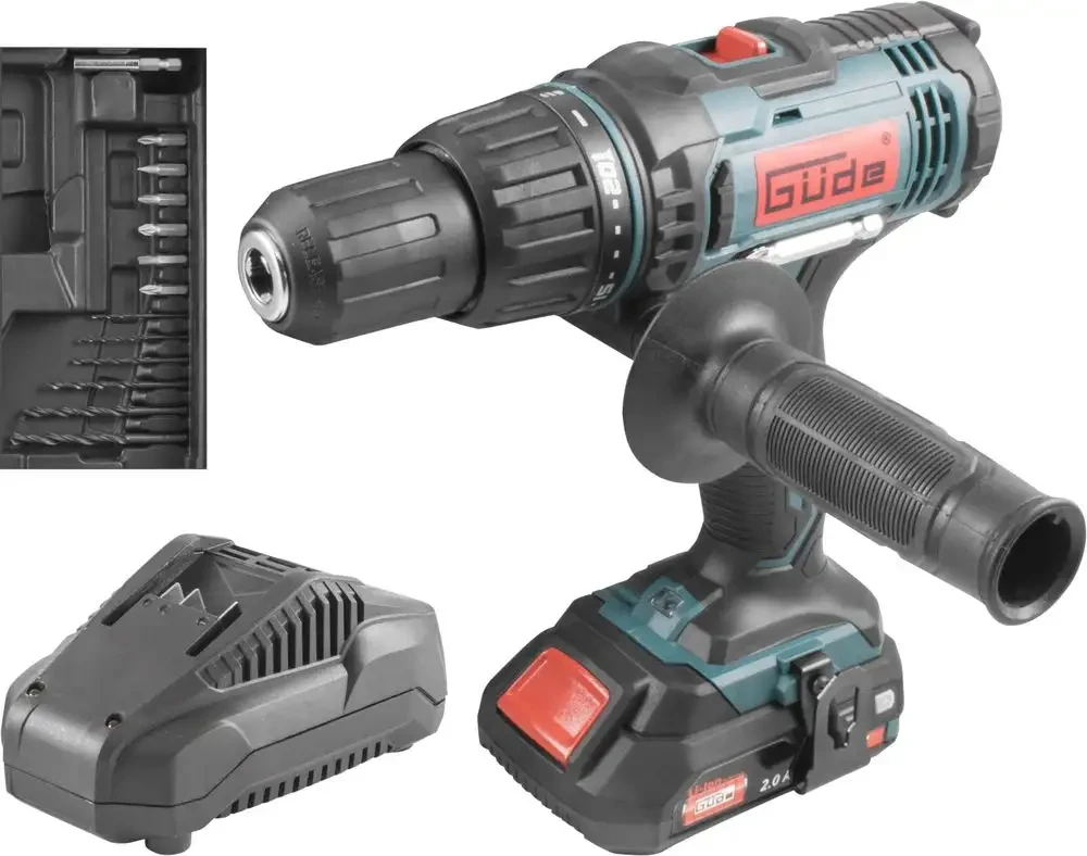 Akumulatorowa wiertarka udarowa Gude BSB 20-201 24K
