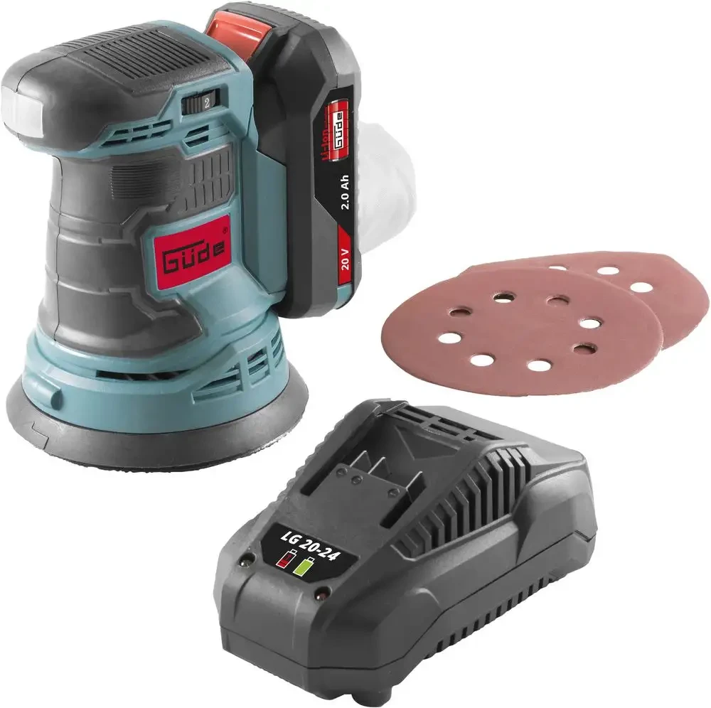 Akumulatorowa szlifierka oscylacyjna Gude EXS 20-201-24 58817