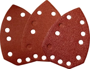 Zestaw papierów ściernych Delta Velcro 137x96 mm 6 szt.