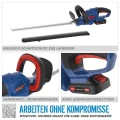 Akumulatorowe nożyce do żywopłotu Gude HS 18-201-05 58596