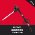 Teleskopowe nożyce do żywopłotu Gude GTHS 530-500 95103