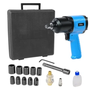 Klucz udarowy pneumatyczny zestaw Gude 