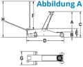 Mobilny podnośnik hydrauliczny samochodowy Gude GRH 2/330L 18032
