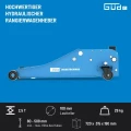 Mobilny podnośnik hydrauliczny samochodowy Gude GRH 2,5/510L 18033
