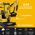 Minikoparka spalinowa Gude GMB 860B 55581