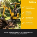 Minikoparka spalinowa Gude GMB 860B 55581