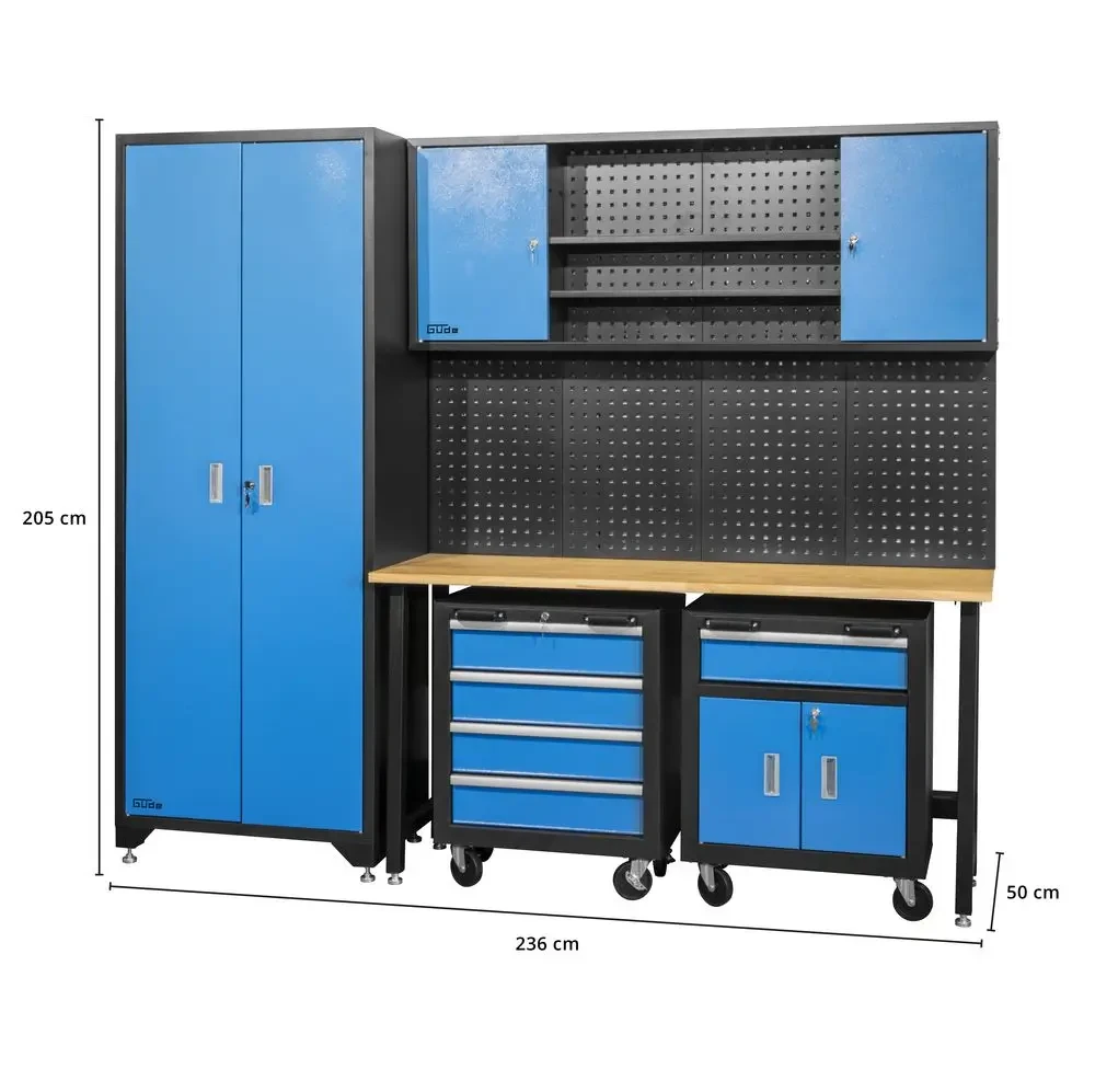 Zestaw wyposażenia warsztatowego meble warsztatowe GWS 6 szt.