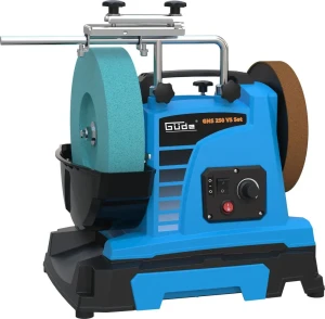 Szlifierka stołowa na mokro kombinowana z akcesoriami Güde GNS 250 VS